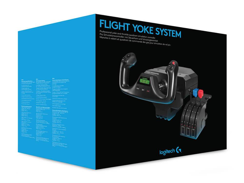 LogitechG - Saitek Yoke system - FlightsimWebshop